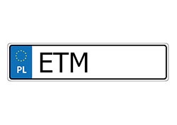 Rejestracja-ETM