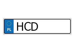 Rejestracja-HCD