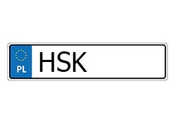 Rejestracja-HSK