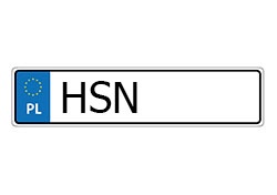 Rejestracja-HSN