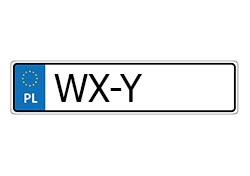 Rejestracja-WX-Y