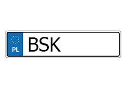 rejestracja BSK