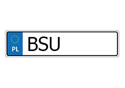 rejestracja BSU