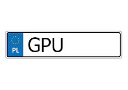 rejestracja GPU