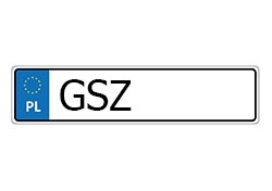 rejestracja GSZ