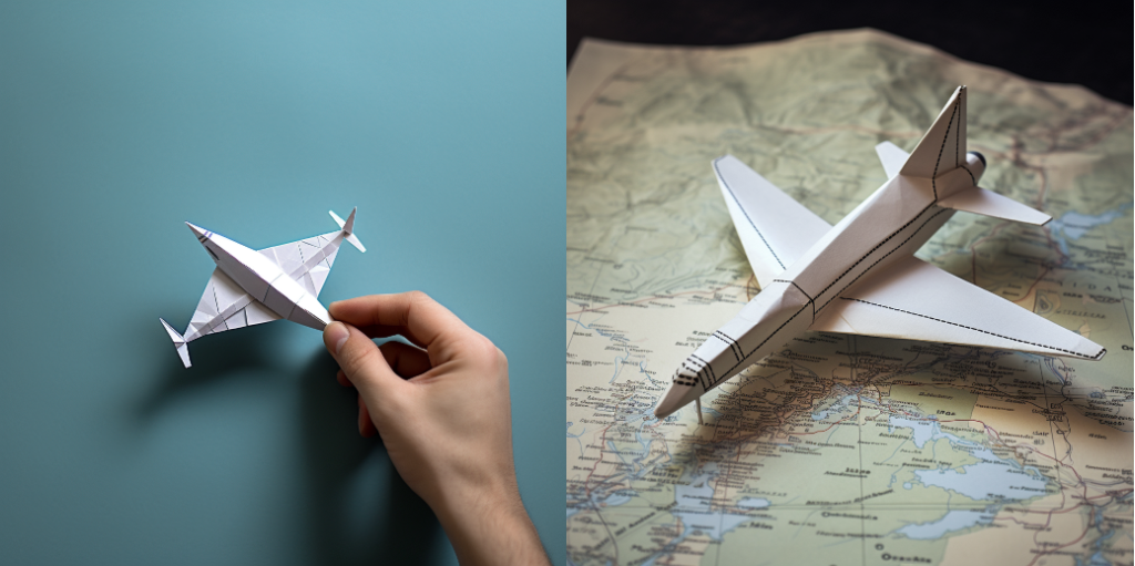 jak zrobić samolot z papieru