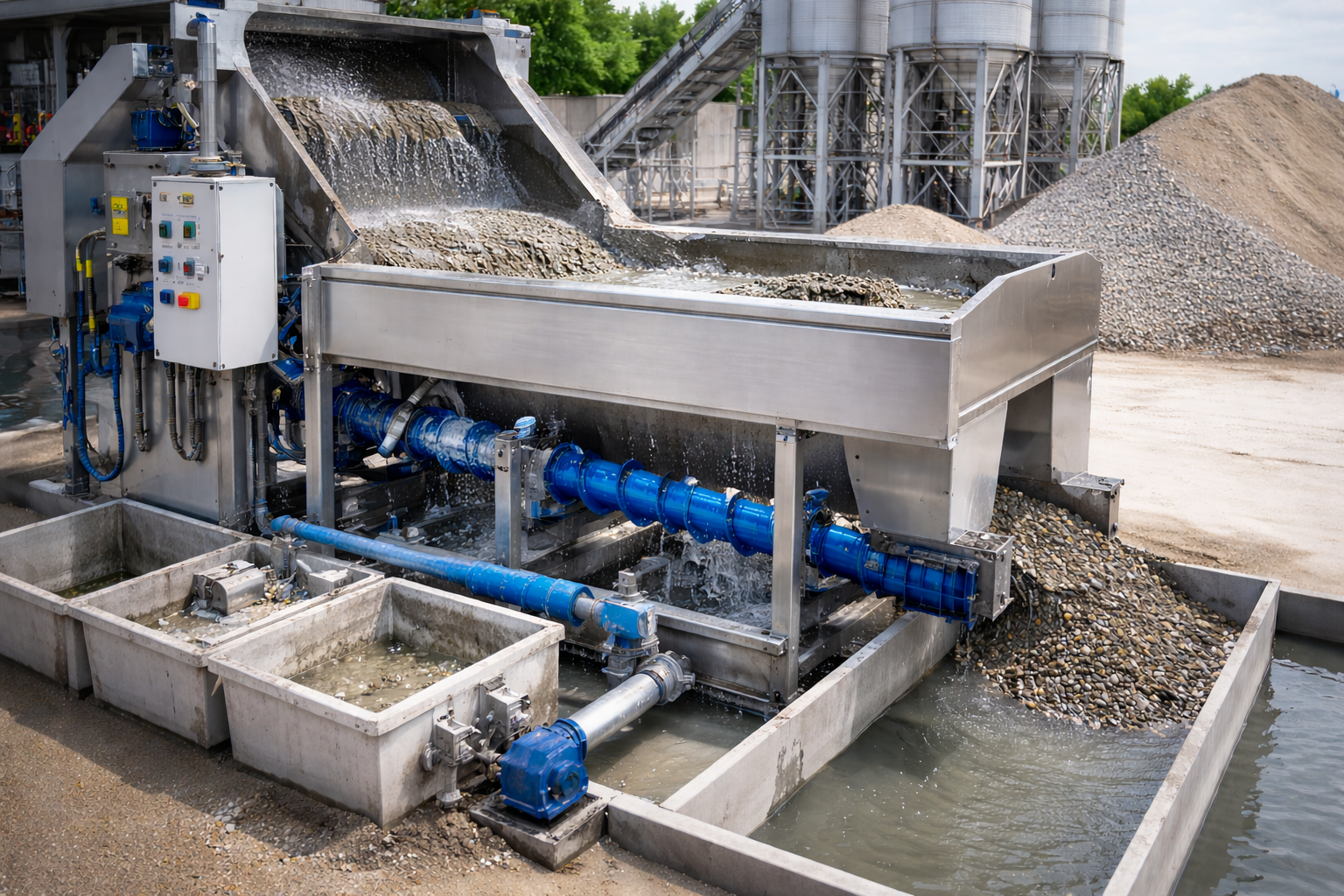 Nowoczesne urządzenia do odzysku kruszywa